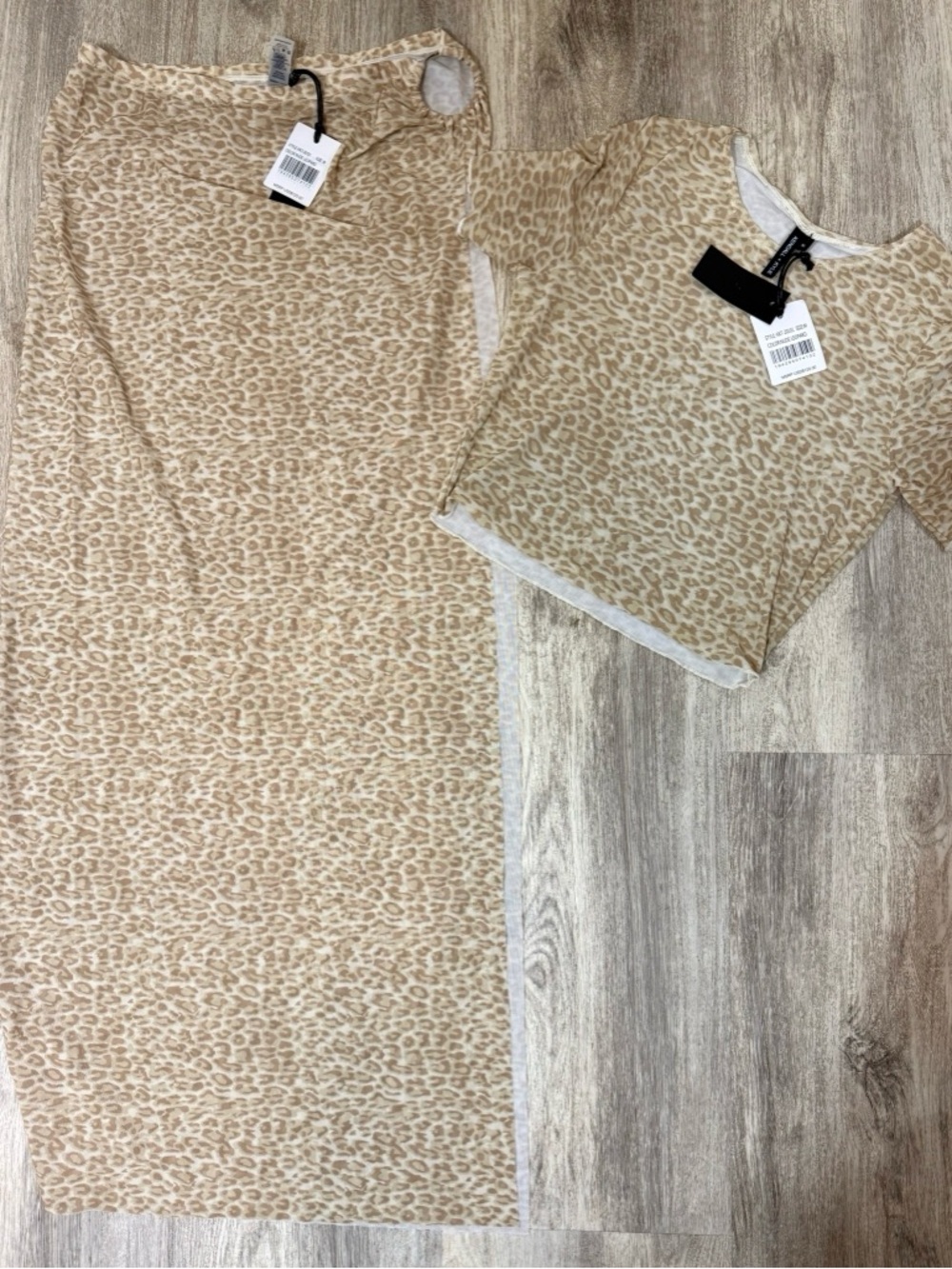 NWT✨Kendall & Kylie🐆 Two-Piece Set - Top & Skirt